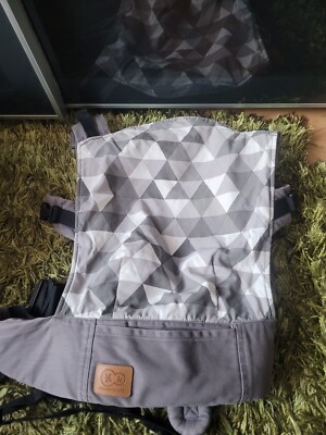 Kinderkraft Nino Babytrage Bauchtrage Carrier Kindertrage Rückentrage Grey