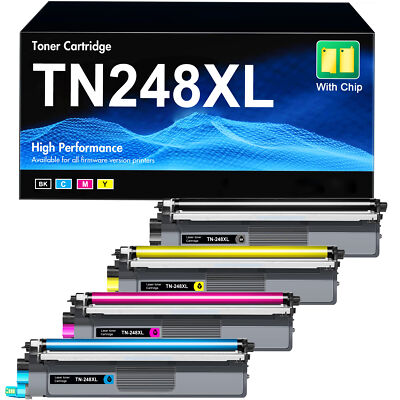 TN-248CMYK TN-248XL Kompatibel zu Brother TN248 XL für MFC-L3760CDW DCP-L3560CDW