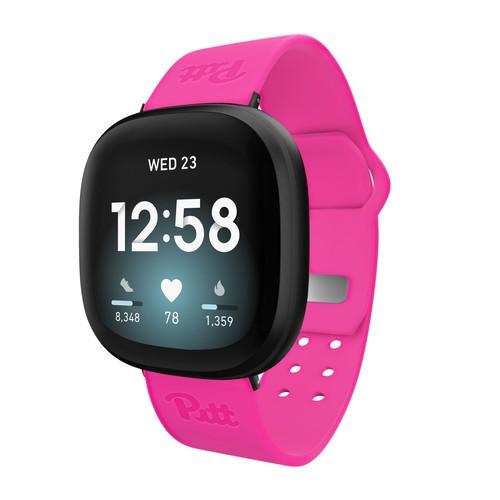 Affinity Bands Pittsburgh Panthers Gravur Neon Fitbit Uhrenarmband - Bild 5 von 7