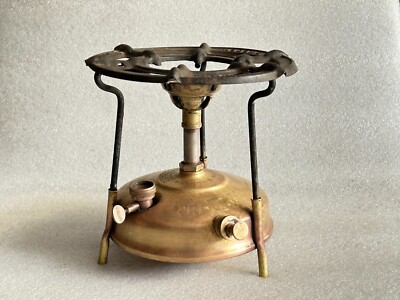 OLD VINTAGE PRIMUS NO 100 PATENT NO 48624 BRASS KEROSENE CAMP