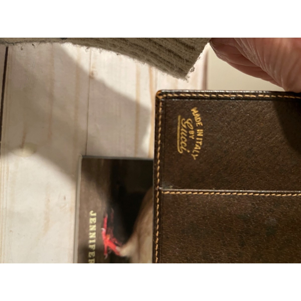Gucci Authentic Vintage Wallet/Clutch Leather Snap Closure  display picture 1