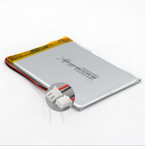 3.7V Lipo Battery 2200mAh 306080 Rechargeable Cell For GPS PSP Camera XH2.54 - Picture 2 of 7