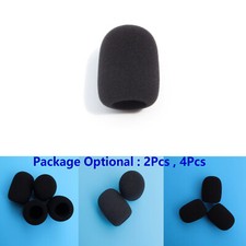25MM Interview Microphone Sponge Windshield Musical Instrument Mic Sponge Cover