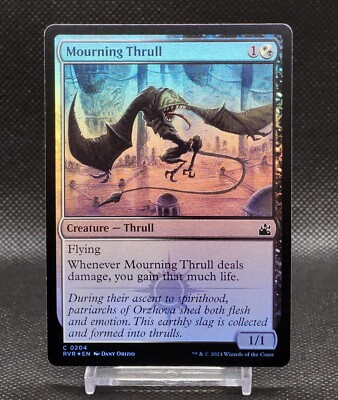 Mourning Thrull 0204 - Ravnica Remastered (RVR) C Foil Magic MTG