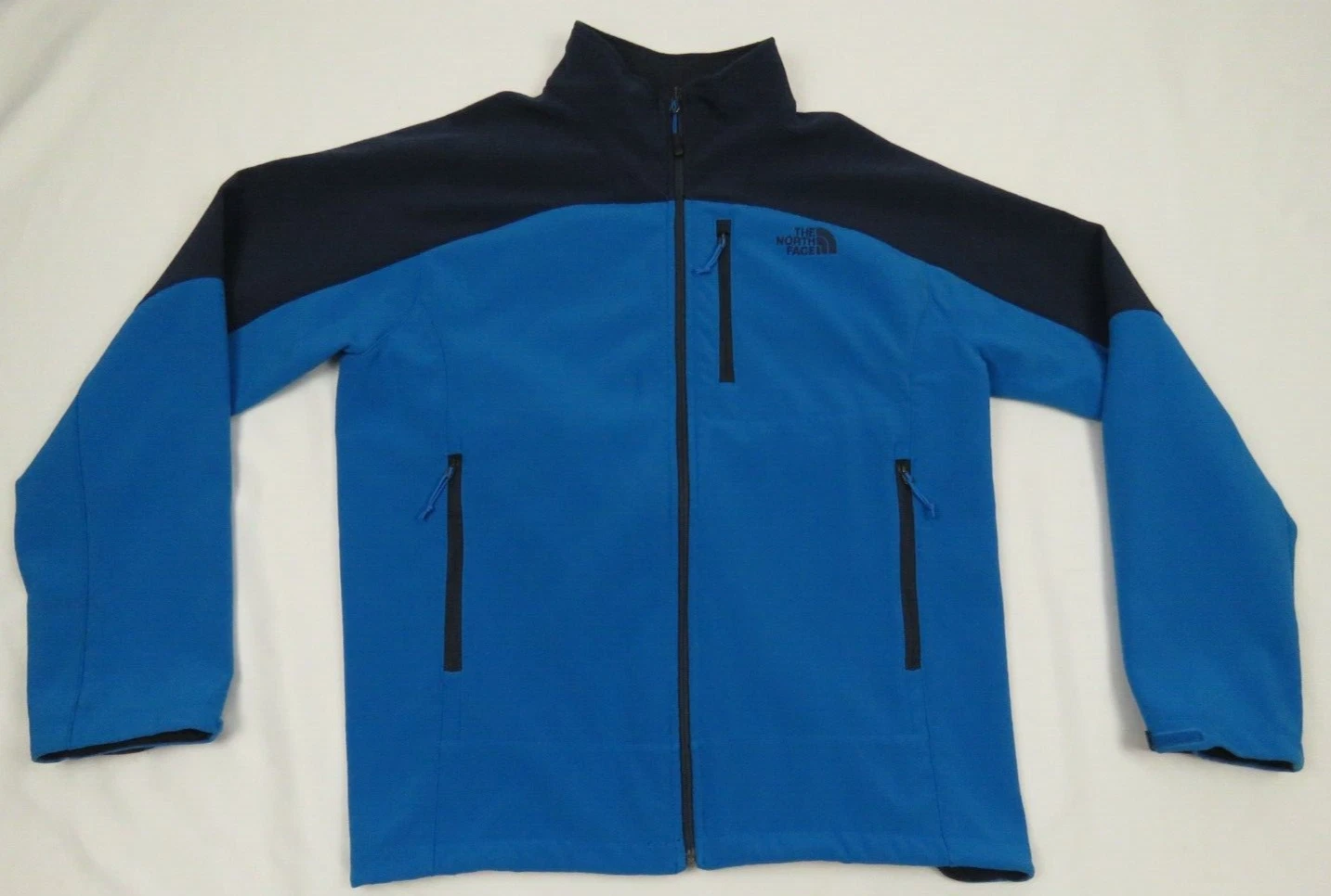The North Face Soft Shell Stretch Logo Full Zip Coat Jacket L