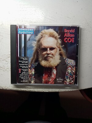 Lonesome Fugitive by David Allan Coe (CD, Jan-1996, King) Used (B8