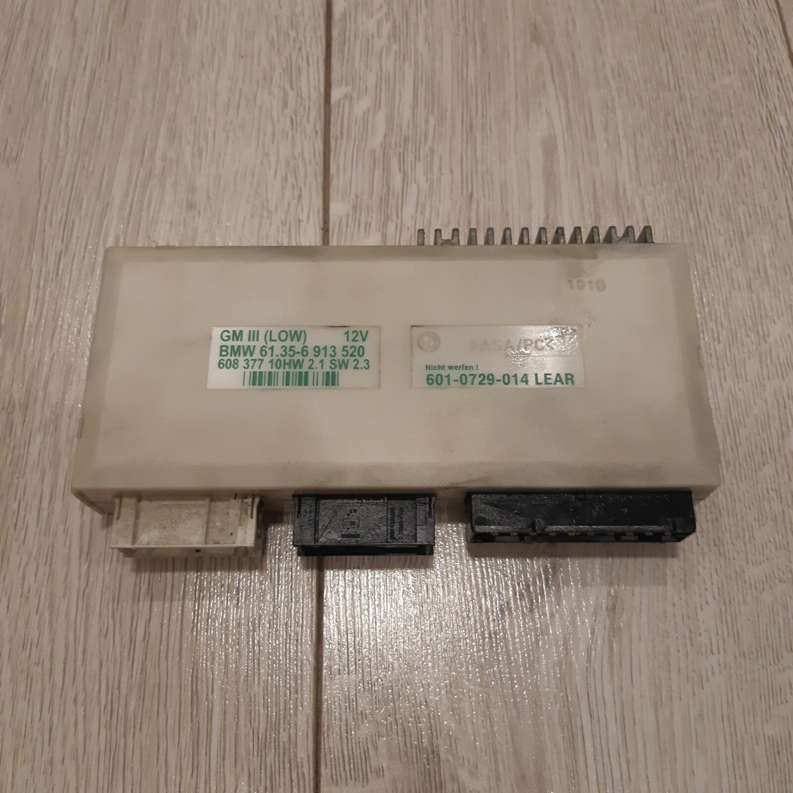 BMW BODY CONTROL MODULE UNIT ECU 61356913520 608377 6010729014 | eBay