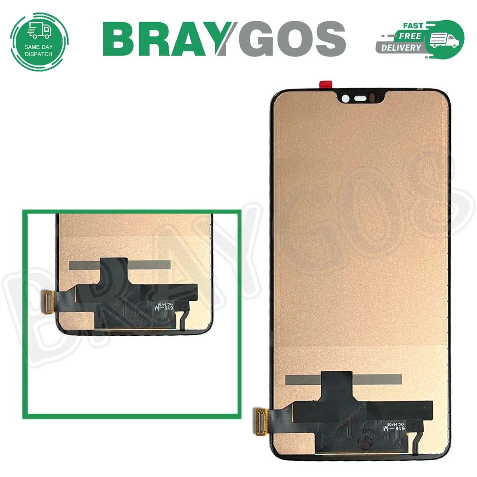 Conjunto de pantalla digitalizador de pantalla táctil LCD para OnePlus 6 1+6 A6000 A6003 INCELL Foto 4 de 4