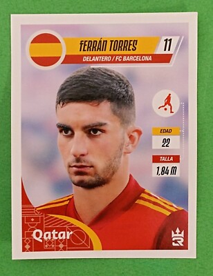 2022 3R Qatar World Cup FIFA #207 FERRAN TORRES Spain Soccer Team ...