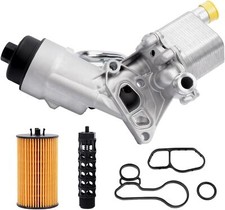 55566784 Engine Oil Cooler Filter Housing Assembly Adapter Kit with Gasket,