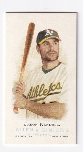 Jason Kendall [Mini] #202 2006 Topps Allen & Ginter card