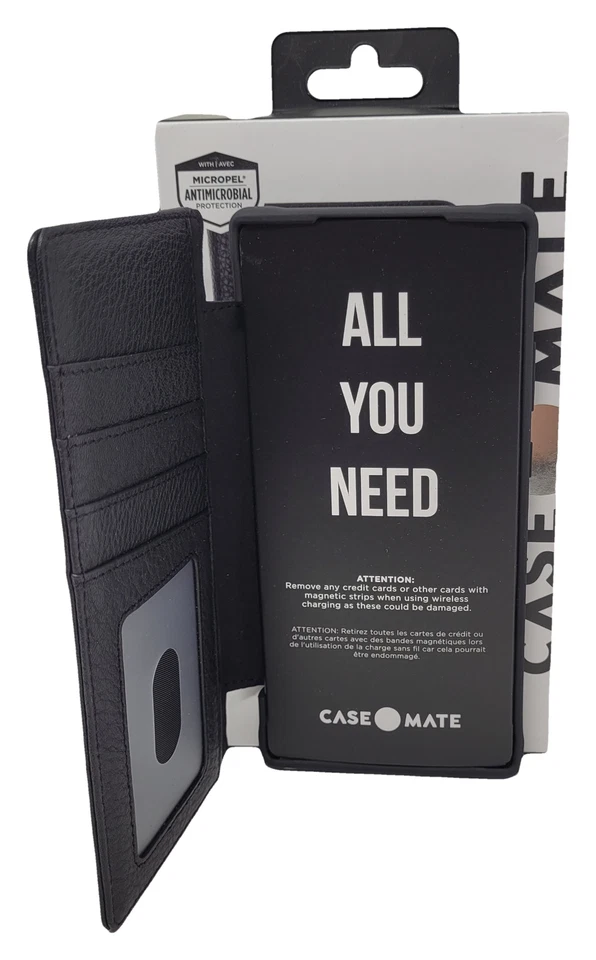 Case-Mate Wallet Folio Leather Folding Case for Galaxy Note20 Ultra 5G - Image 3 of 4
