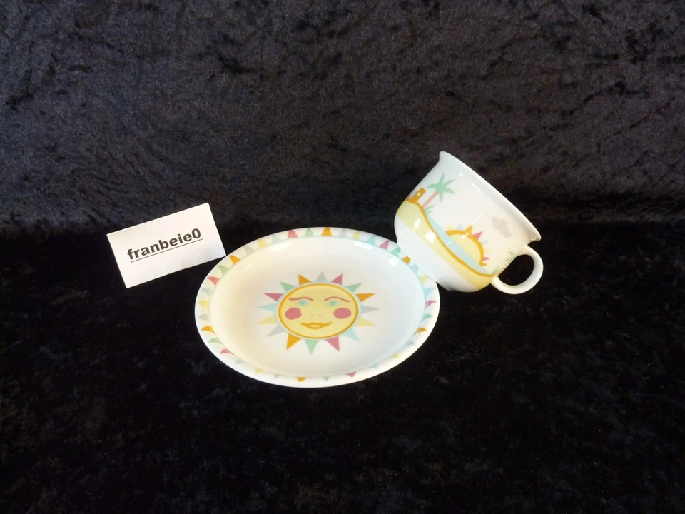 Thomas Kindergeschirr " ELEFANTENREISE  " Tasse & Untertasse - Bild 2 von 2