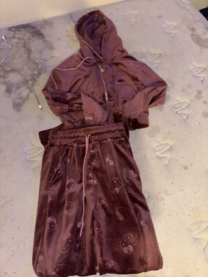 Hello Kitty & Friends x FOREVER 21 Velour Tracksuit Size S/M