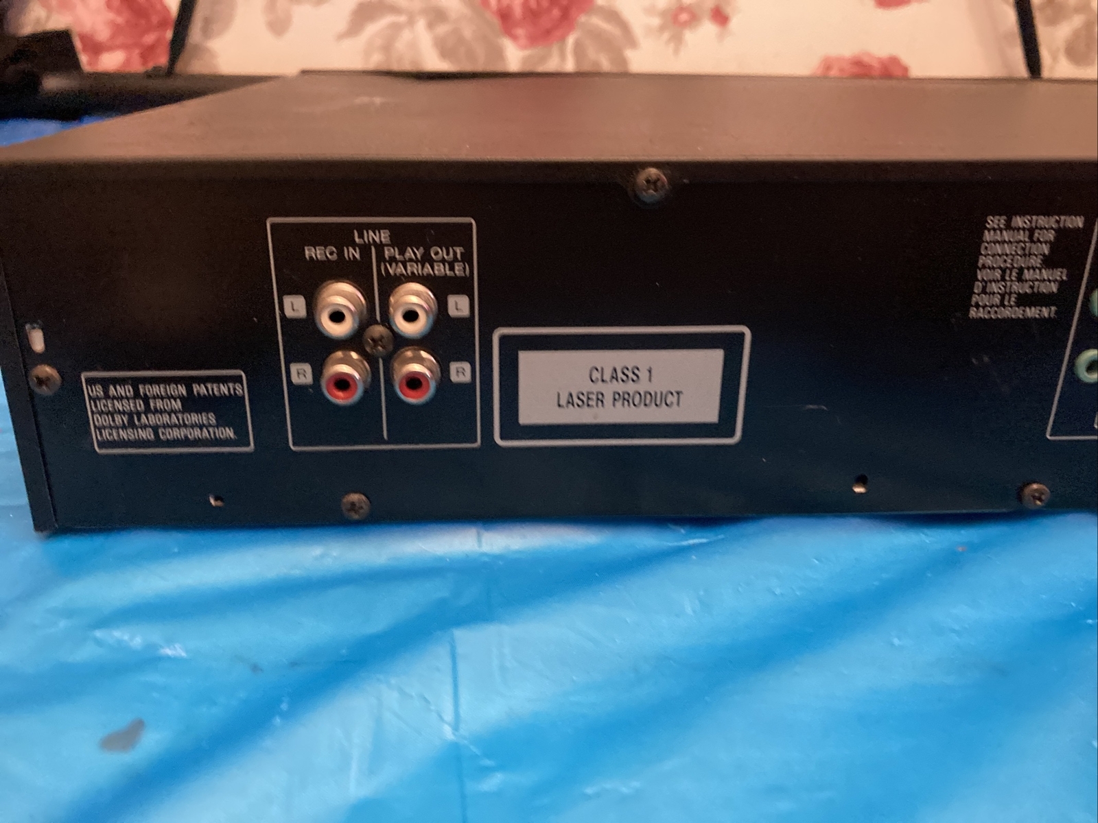 Kenwood DMF3020 Stereo MiniDisc Recorder Black eBay