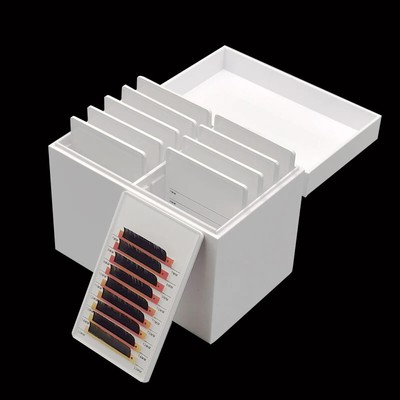 10 Layers Eyelash Storage Box False Eyelashes Glue Holder Grafting Eyelash Tool