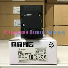 1PC PLC 2-channel input module FX3G-2AD-BD for FX3S/3SA/3G/3GA/3GE #E6