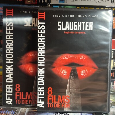 Slaughter 2009 DVD w/ Lenticular Slip Lucy Holt Gruesome