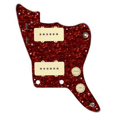 920D Custom Jazzmaster Grit Upgrade Loaded Pickups /guard Aged White on Tortoise