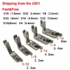 Scroll Type Hemmer Foot / Rolled Double Fold Hem Presser Foot for Sewing Machine