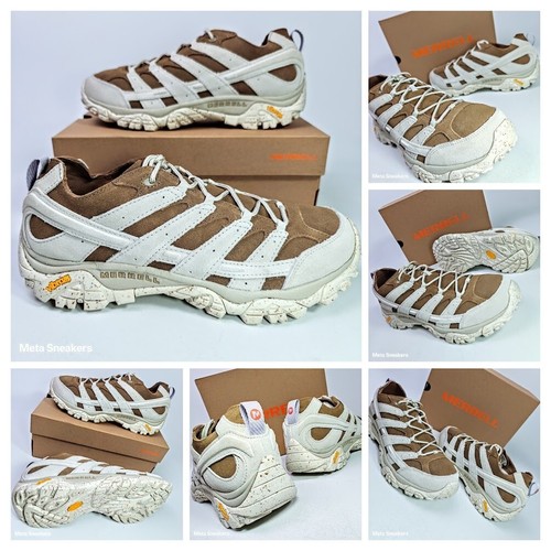 US 11 -Merrell Men's Beige Brown Birch Camel Hike -Moab Decon 2 1TRL- Vibram NIB