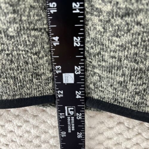 Eddie Bauer Fleece Pullover Snap Neck Sweater Gray Outdoorsy Hiking Women's L - Picture 5 of 8