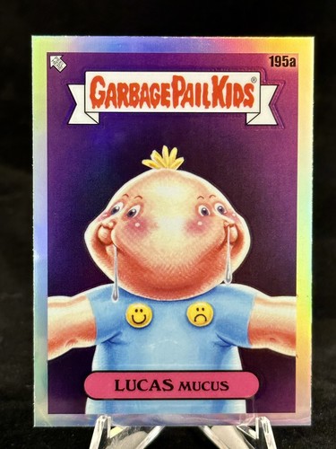 2022 Topps Garbage Pail Kids Lucas Mucus Refractor M83 - Bild 3 von 3
