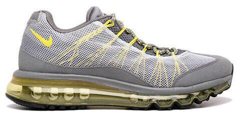 Nike Air Max 95 Dynamic Flywire Anthracite Volt Cool Grey Mens 10.5 (554715-070) Nike Air Max 95 Dynamic Flywire Anthracite Volt Cool Grey  main image 3