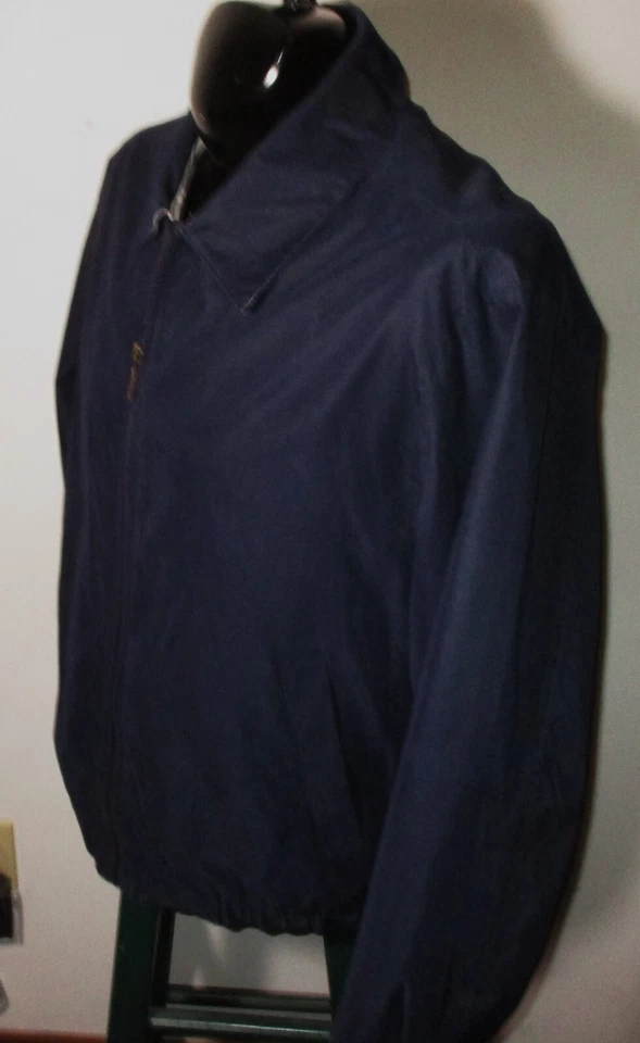 CROFT & BARROW Blue Full Zip Jacket Men's Size M NWOT - Image 4 of 4