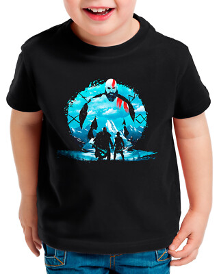 Godly Game Kinder T-Shirt action adventure kratos sparta