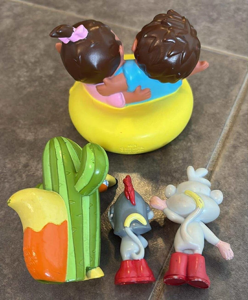 Vintage 2005 Dora The Explorer Mini Toy Lot 4 toys swiper fox boots etc - Image 3 of 3