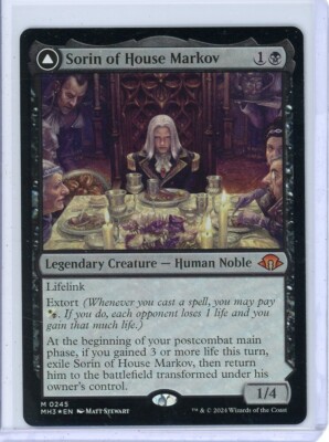 SORIN OF HOUSE MARKOV/RAVENOUS NEONATE MTG MH3 MYTHIC RARE FOIL