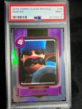 Tarjeta épica 2018 Topps Clash Royale Hunter PSA 9 baja población