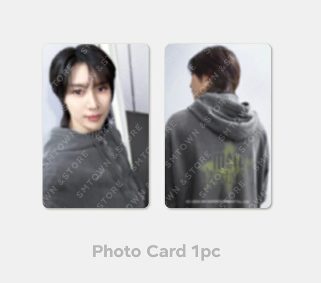 SHINee TAEMIN SOLO CONCERT METAMORPH ZIP-UP HOODIE + PHOTOCARD 1PC