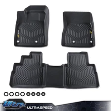 3Pcs Fit For 2021-2023 Nissan Rogue All Weather 3D Molded TPE Floor Mats Liner