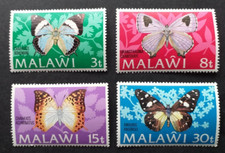 Malawi: Schmetterlinge.    postfrisch 1973