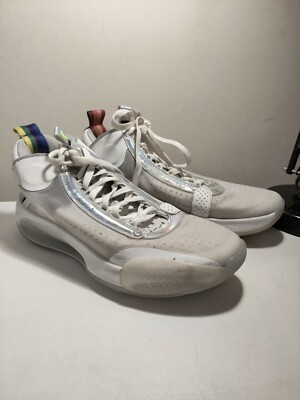 Jordan XXXIV 34 'Unite' Mens Basketball Shoes White/Metallic