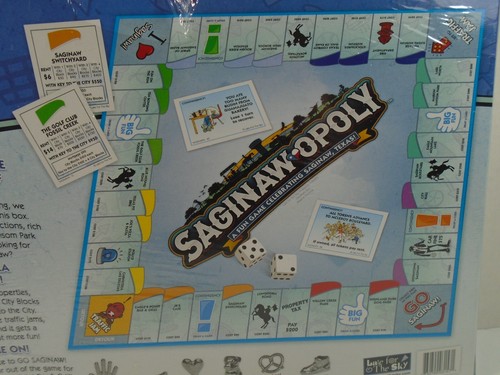 LATE FOR THE SKY--SAGINAW, TEXAS-OPOLY--MONOPOLY BOARD GAME (NEW) - Picture 3 of 6