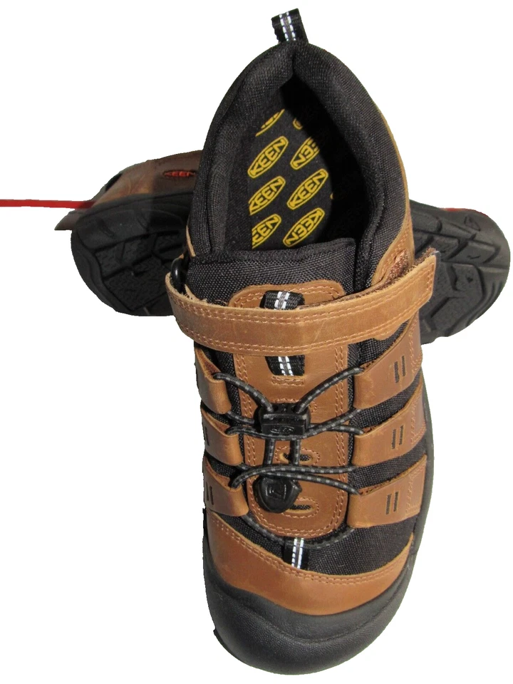 Sandalias deportivas KEEN NEWPORT para niños talla 12 de cuero marrón para senderismo Foto 3 de 4