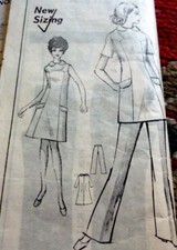 LOVELY VTG 1960s DRESS PANTS Sewing Pattern 12/34