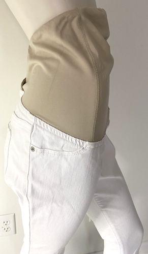 ISABEL Maternity By Ingrid & Isabel Taschen Skinny Leg Weiß Hose Größe 4 - Bild 4 von 8