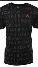 Jordan Mens T Shirt Black/Red. N W T AJ1398-010 Size’s (M,XL,)