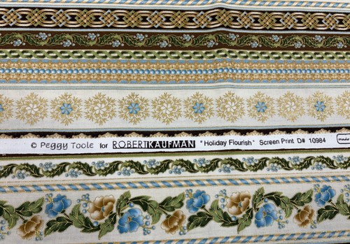 Robert Kaufman Holiday Flourish 42" Screen Print D #10984 Cotton Quilt Fabric - Picture 2 of 4