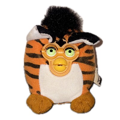 Furby Mini Plüsch Stofftier tiger Hasbro McDonalds Happy Meal y2k
