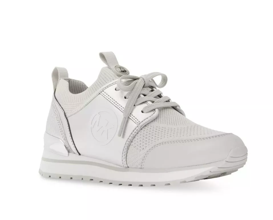 Michael kors trainers silver 2025