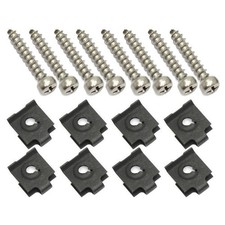 1965-1966 Mustang Headlight Door Hardware Kit, 16 pcs