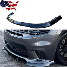 For Jeep Grand Cherokee Srt 14-21 Trackhawk 18-21 Front Bumper Lip Splitter Kit