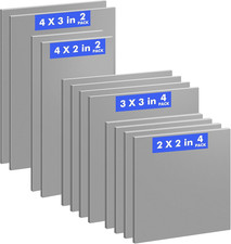 12 Pcs Rubber Stamp Sheets for Laser Engraving Machine 4 Size Laser Cutter Mater