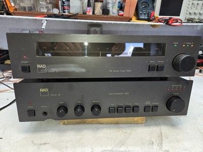    NAD 3020 Stereo Amplifier and NAD 4020 FM tuner  FREE SHIPPING  