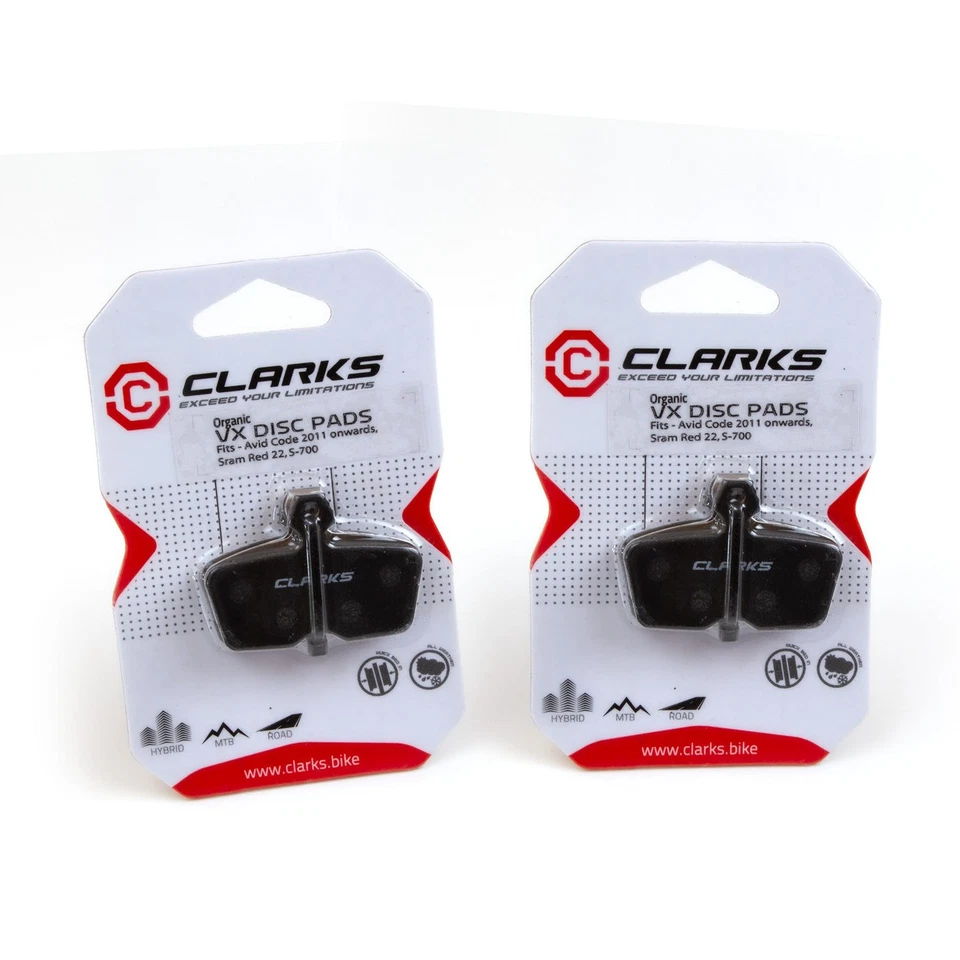 Disc Pads for SRAM Code R, Guide, DB8, G2 RE , Shimano XT, Clarks Organic x2prs